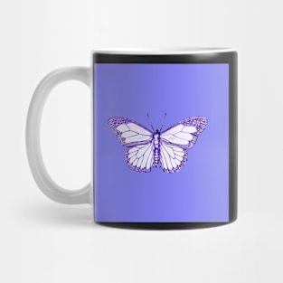 Butterfly Blues Mug